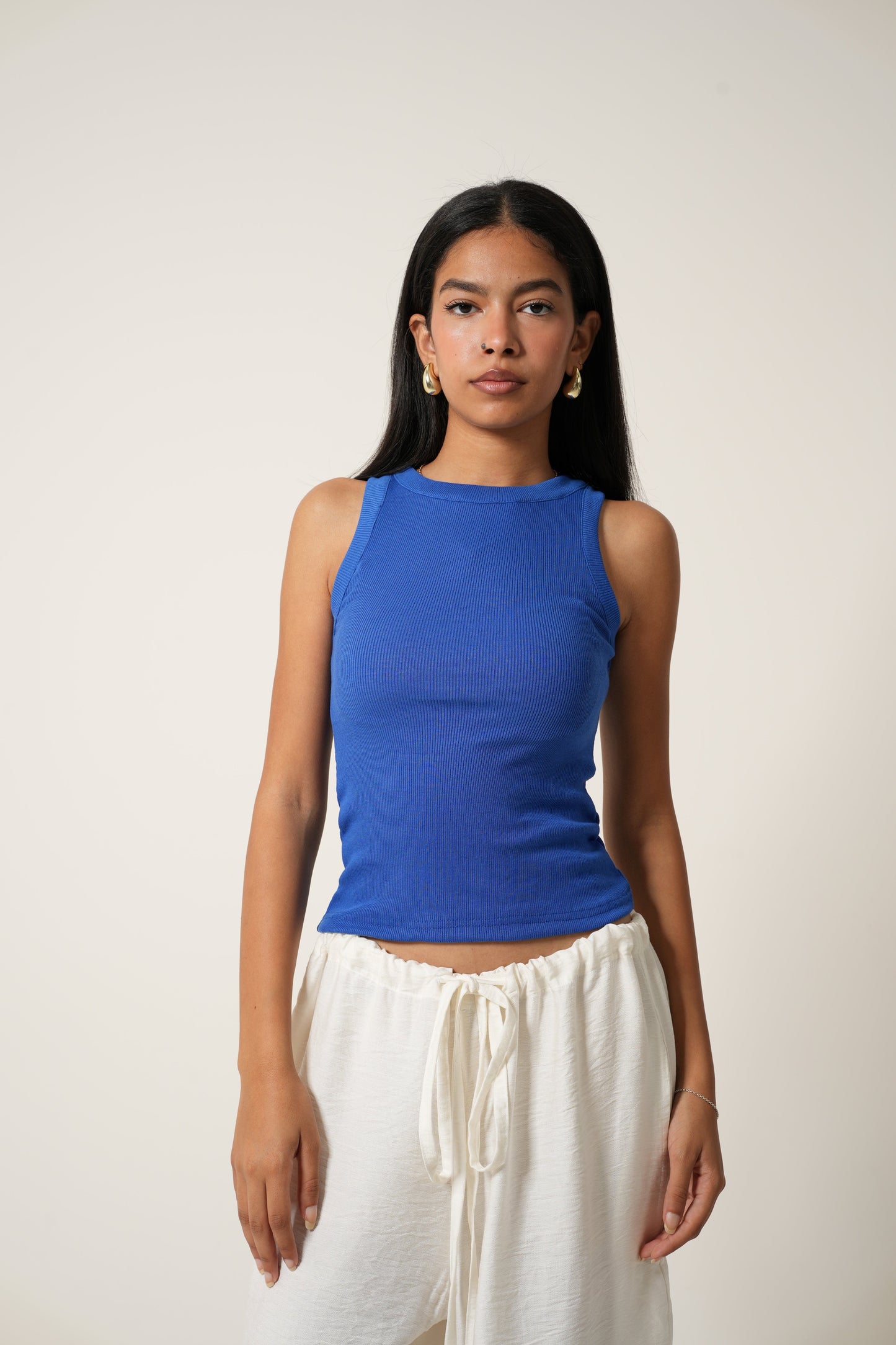 Ribbed Basic Top
