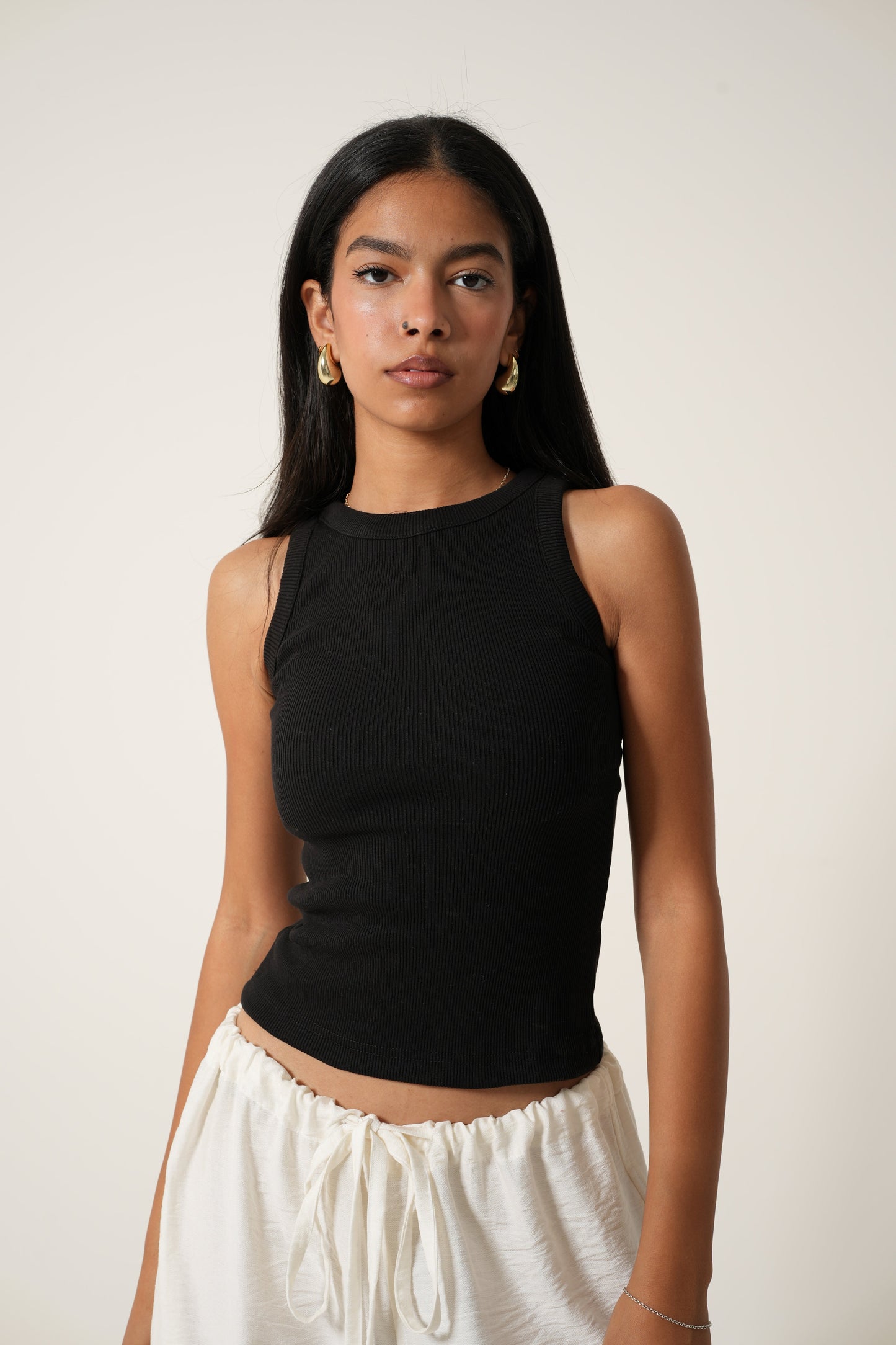 Ribbed Basic Top