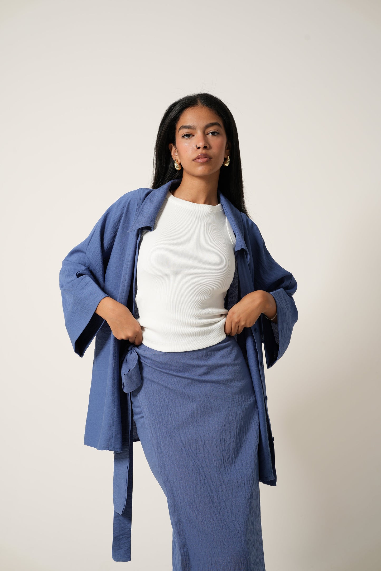 Fringed Linen Set