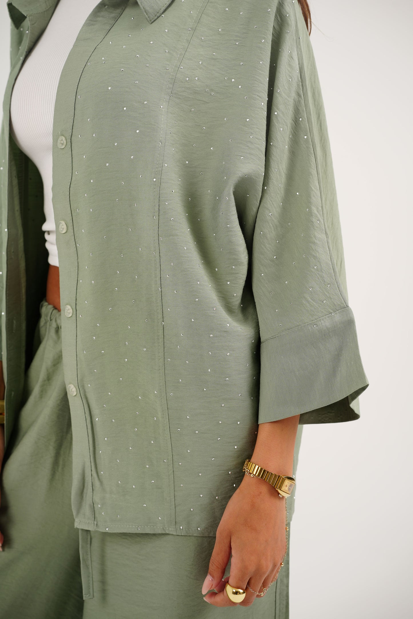 Sparkle Linen Shirt