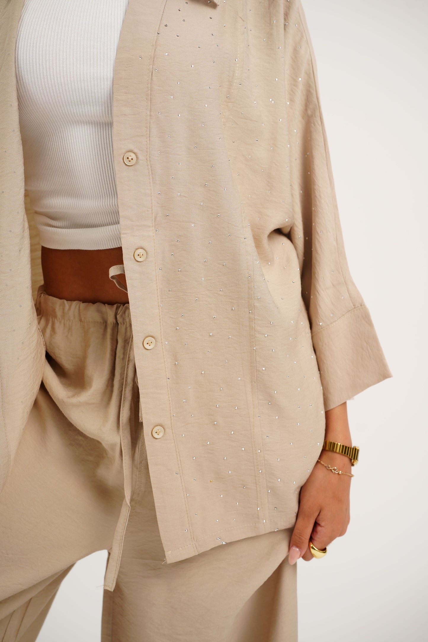 Sparkle Linen Shirt