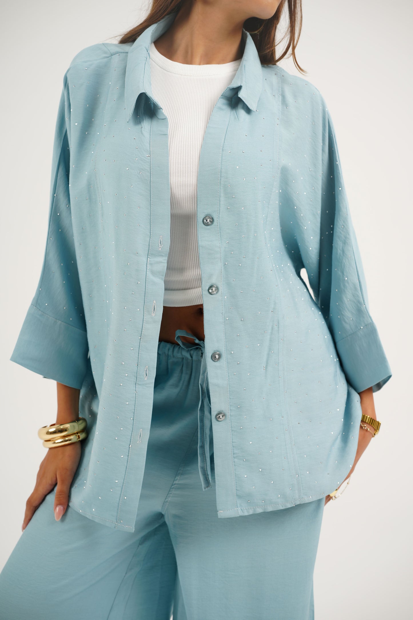 Sparkle Linen Shirt