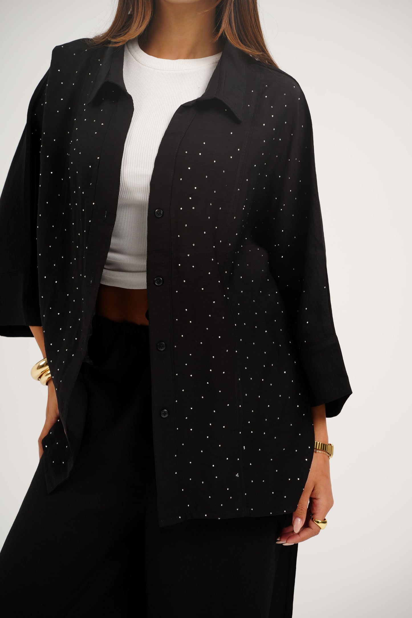 Sparkle Linen Shirt