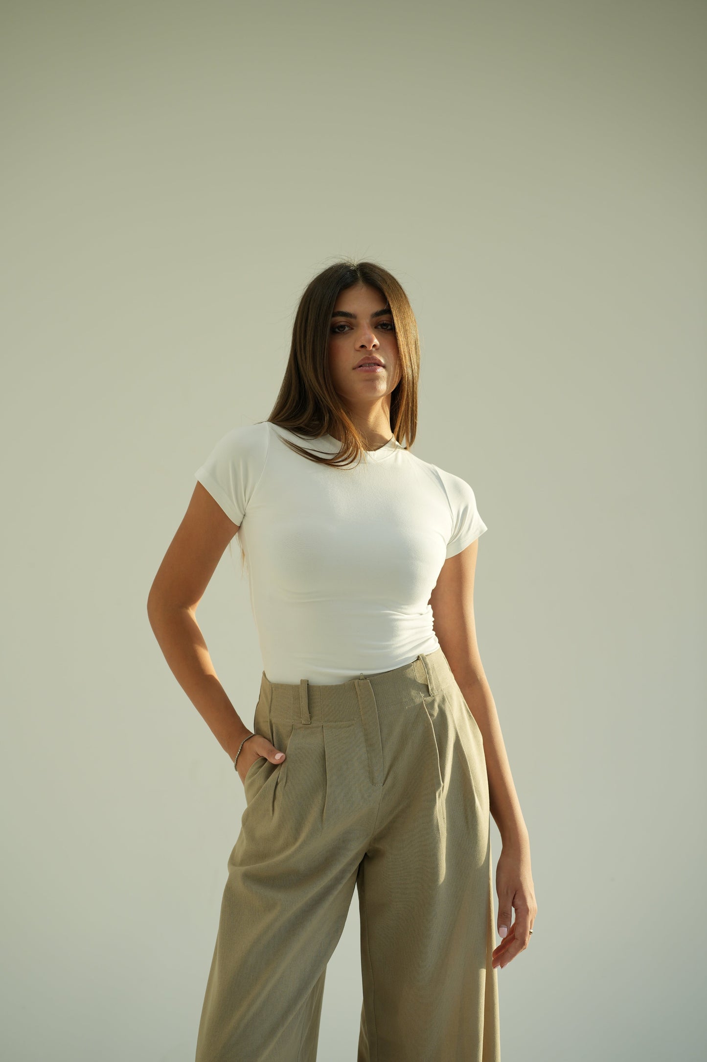 Short Sleeve Basic Tops