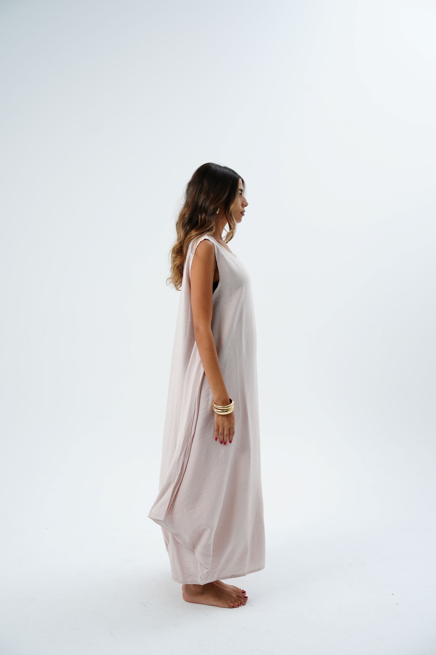 Linen Sleeveless Dress