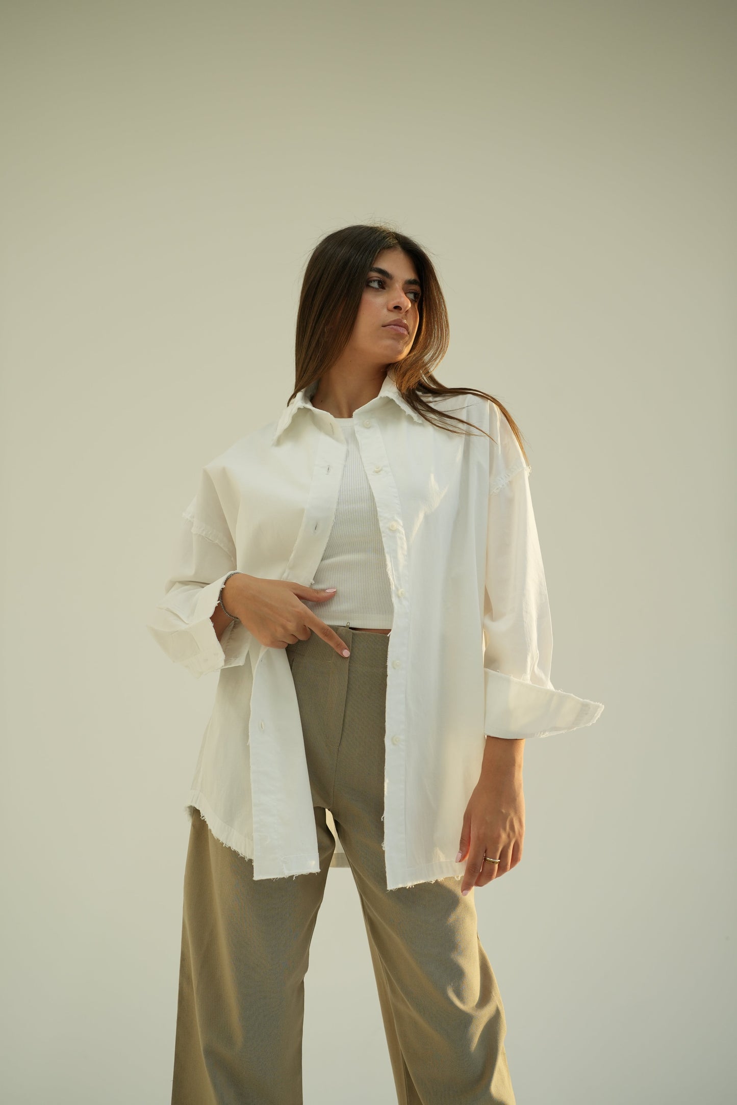 Oversized Poplin Shirt