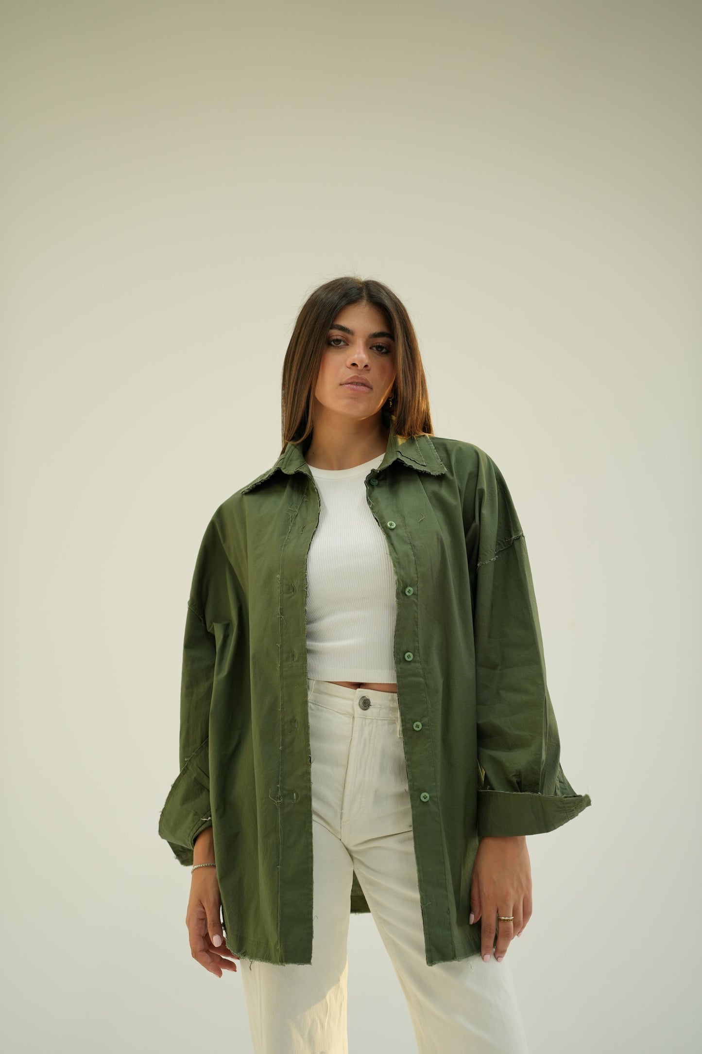 Oversized Poplin Shirt
