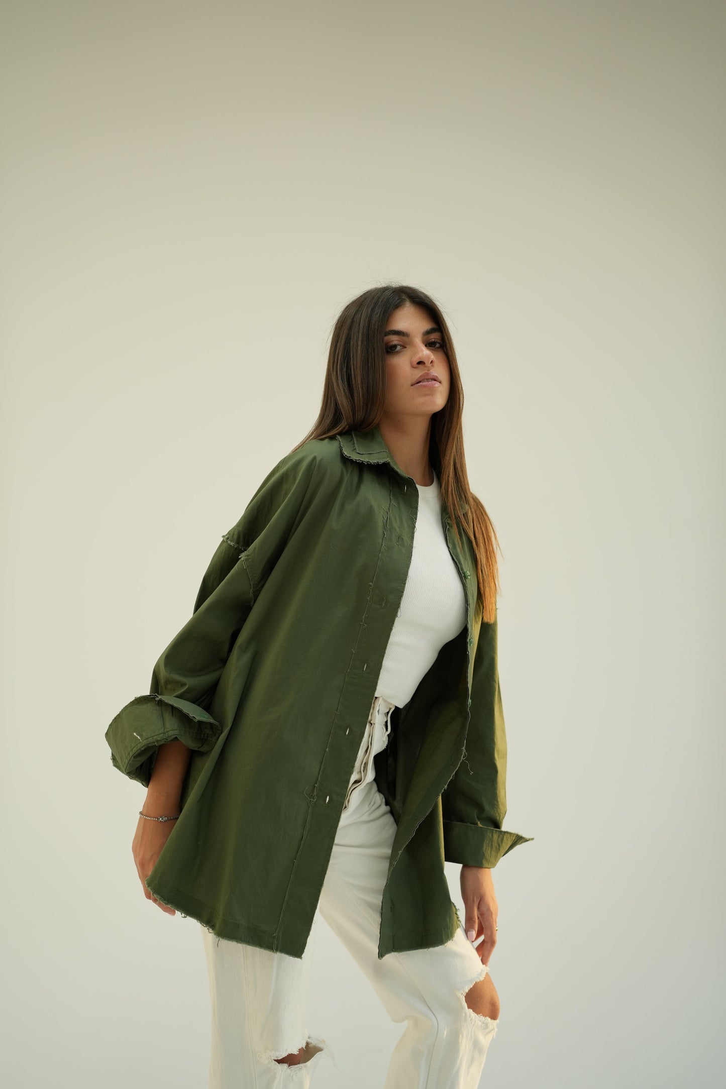 Oversized Poplin Shirt
