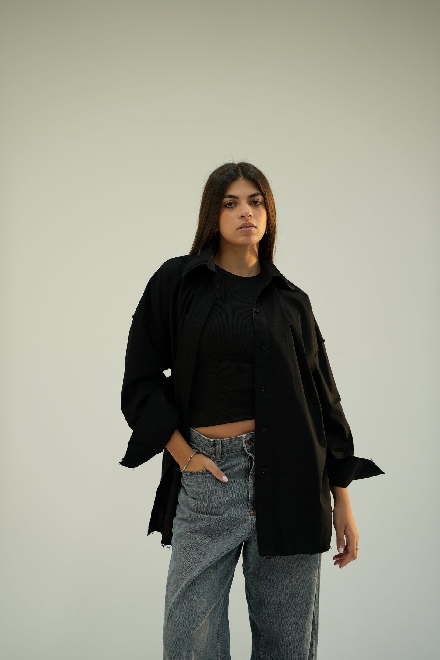 Oversized Poplin Shirt
