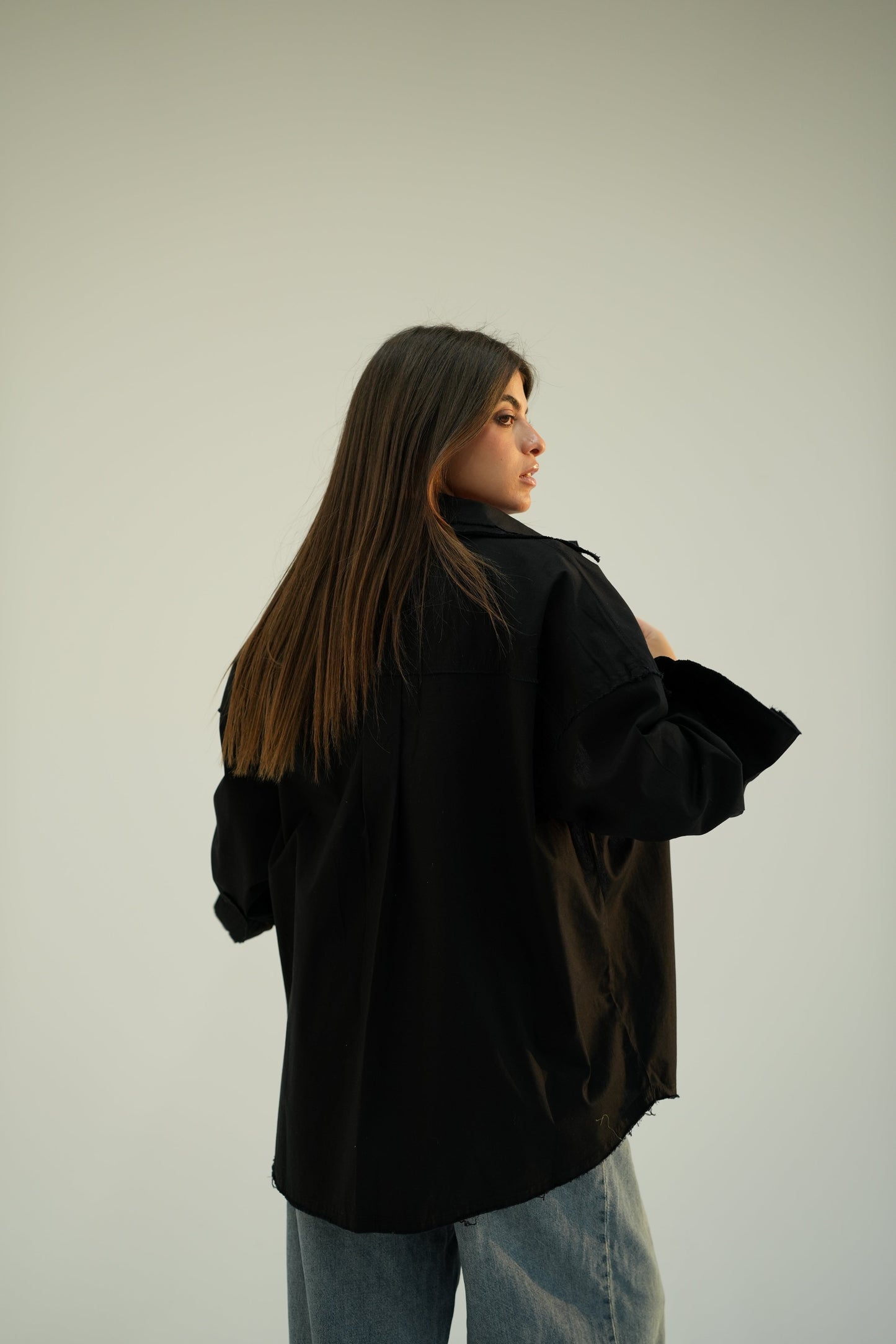 Oversized Poplin Shirt