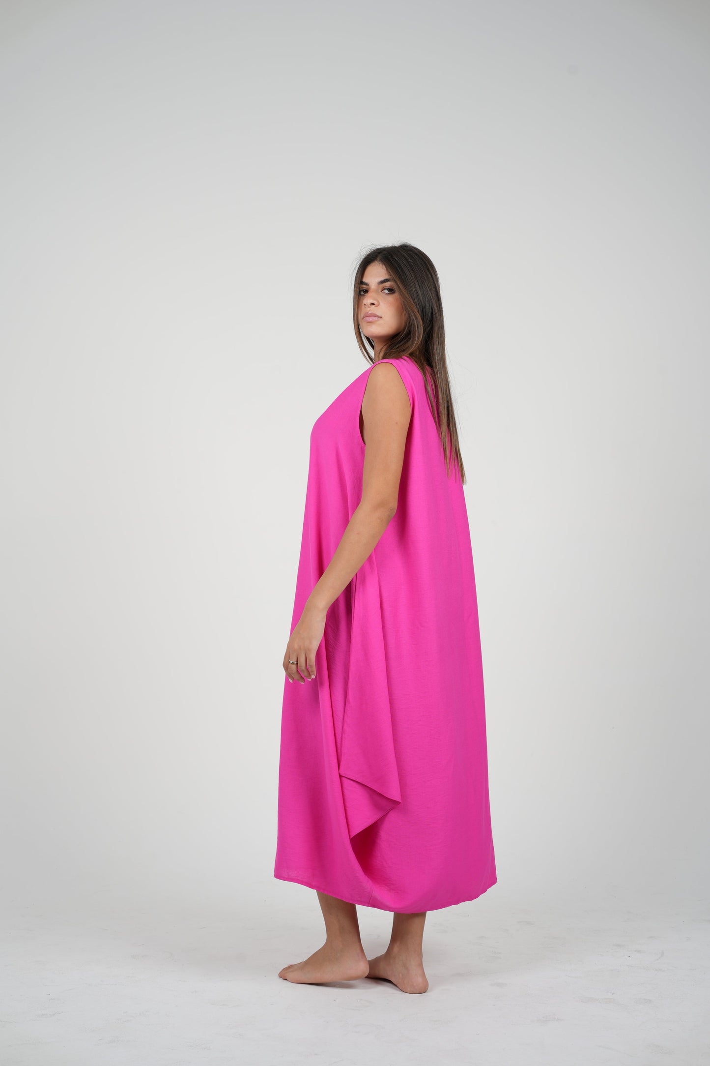 Linen Sleeveless Dress