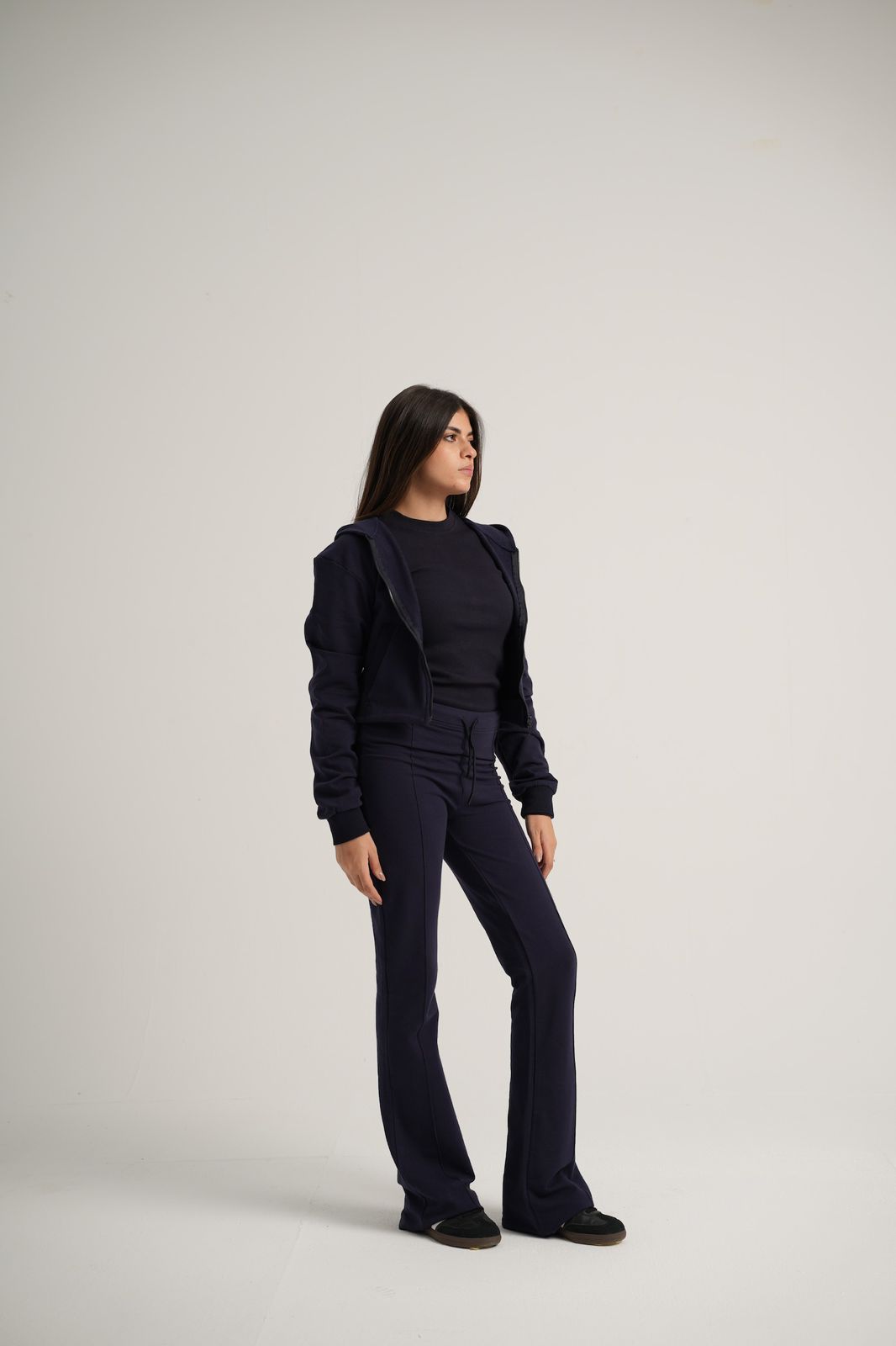 Stitched Flared Pants