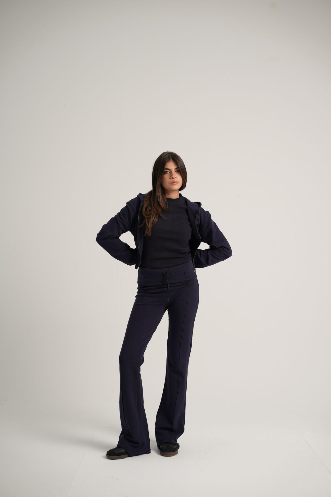 Stitched Flared Pants