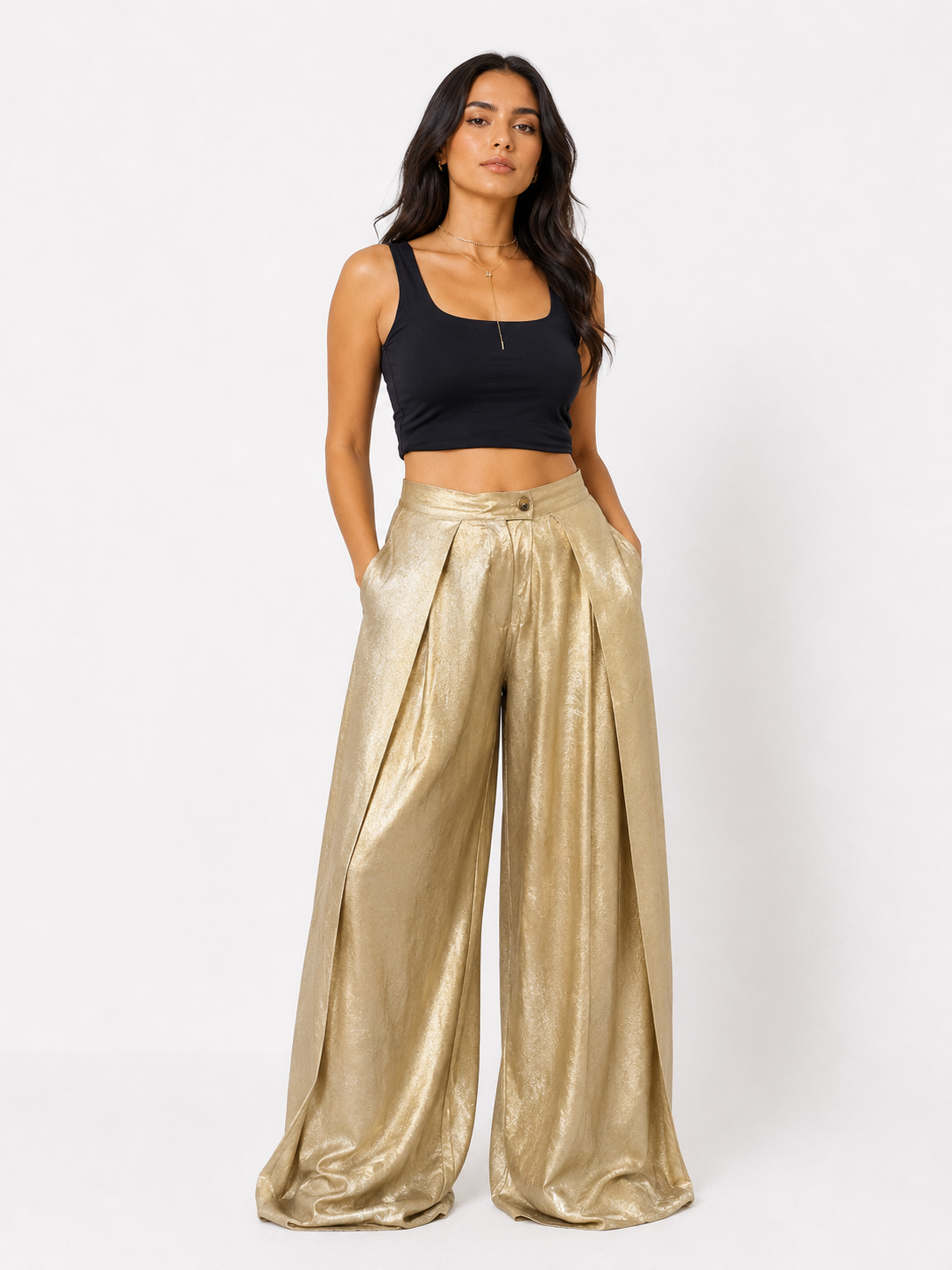 Draped Trousers