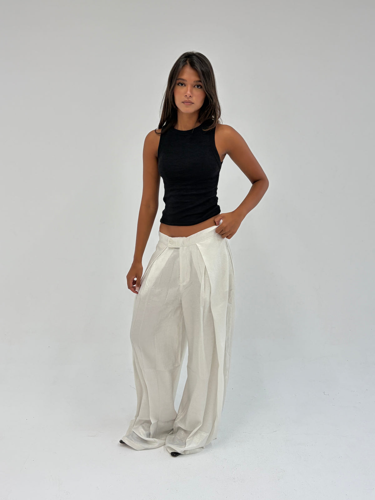 Draped Trousers