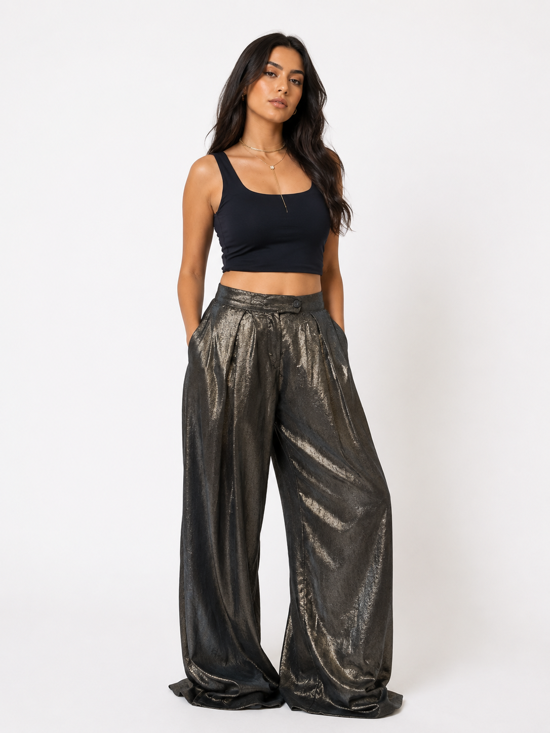 Draped Trousers