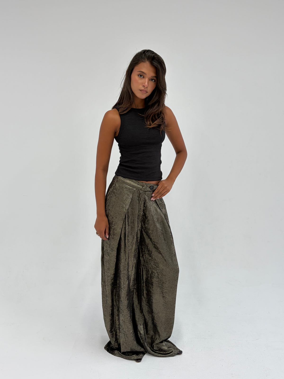 Draped Trousers
