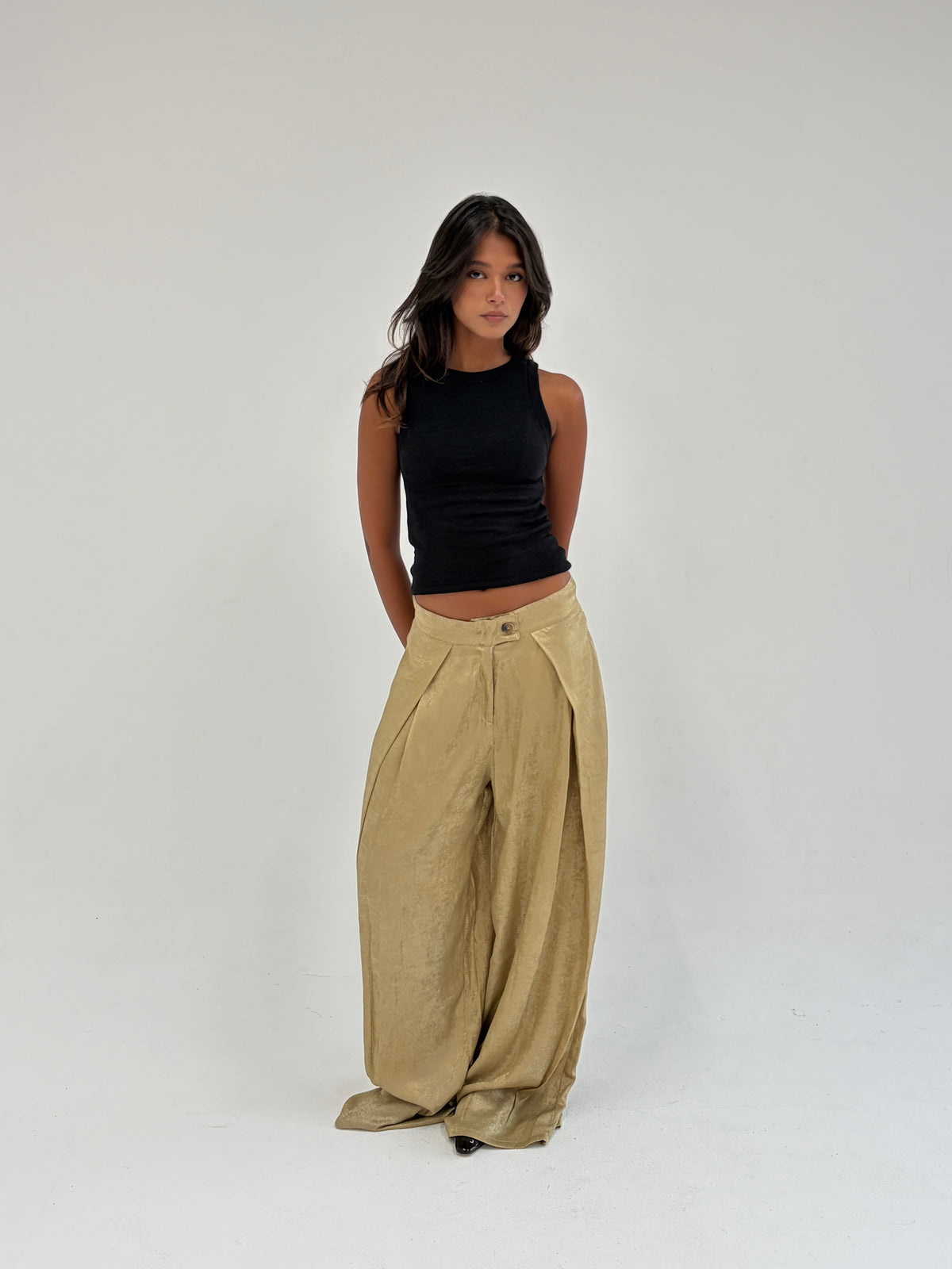 Draped Trousers