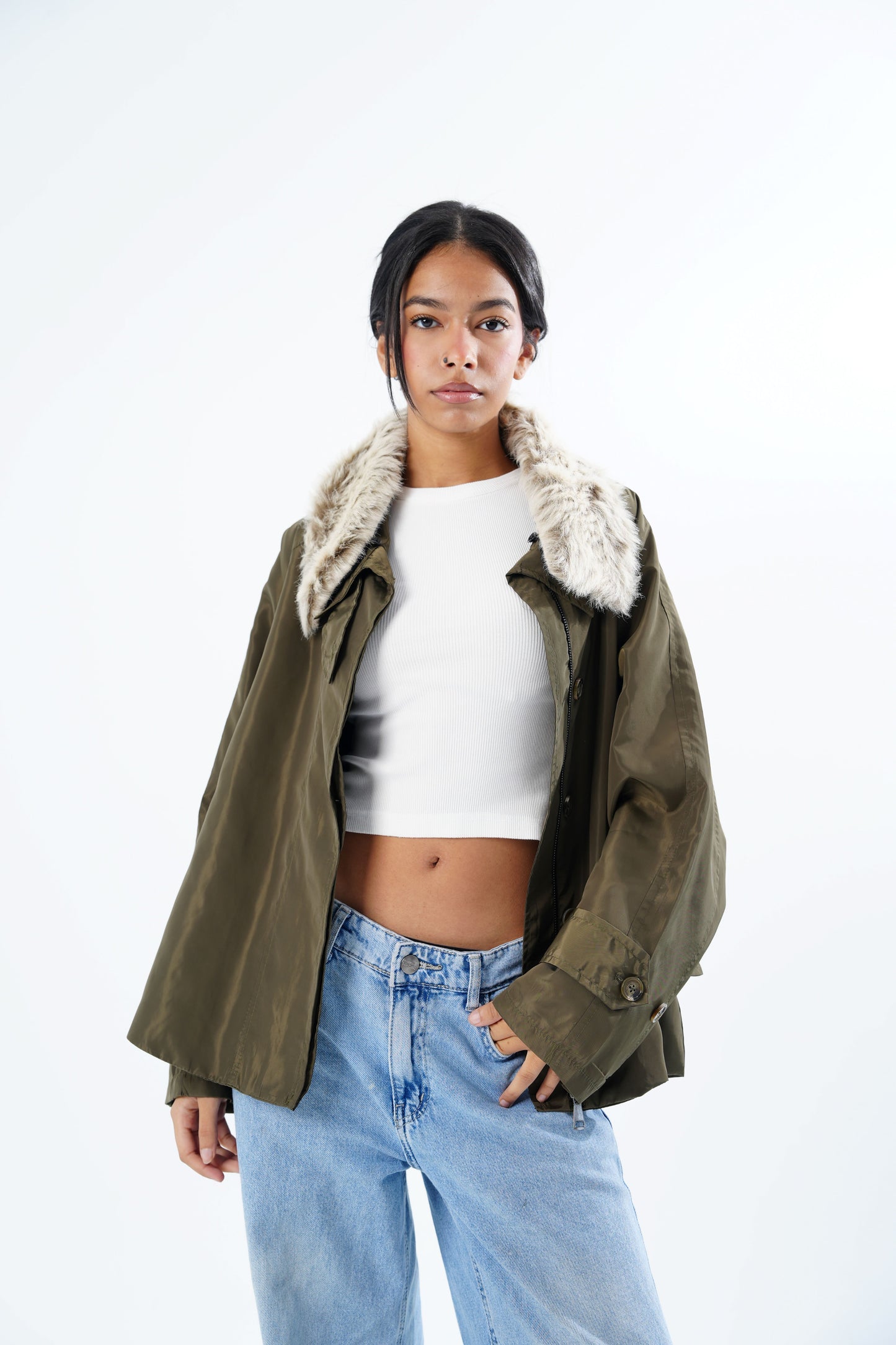 Fur Water Repellent Jacket