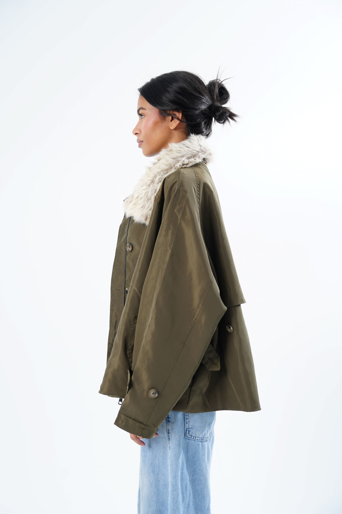 Fur Water Repellent Jacket
