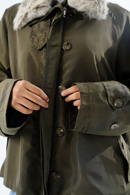 Fur Water Repellent Jacket