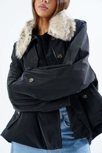 Fur Water Repellent Jacket