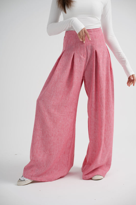 Flowy Linen Pants
