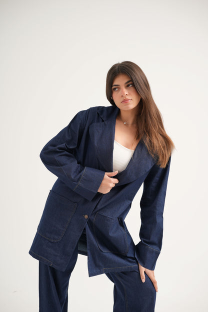 Light Denim Trousers