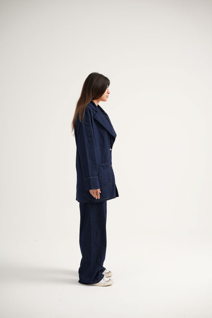 Light Denim Trousers