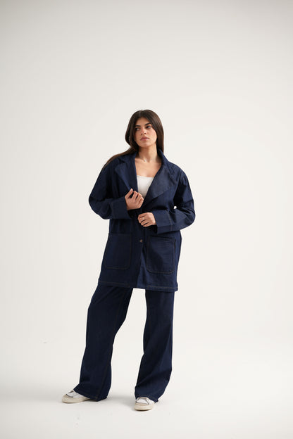 Light Denim Trousers