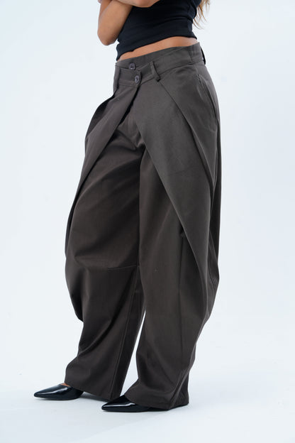 The Double Button Layered Trousers
