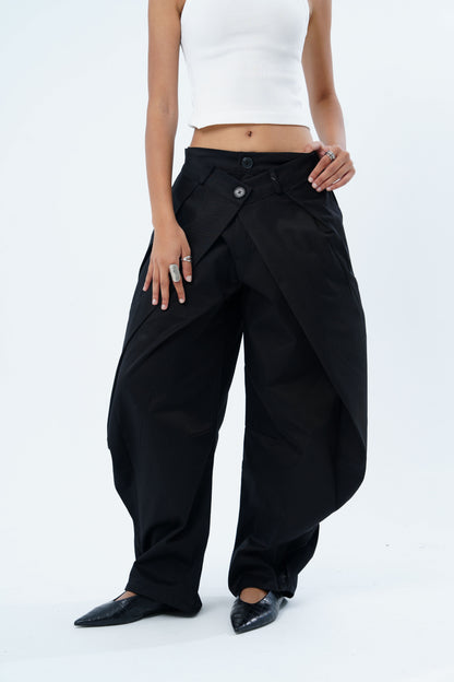 The Double Button Layered Trousers