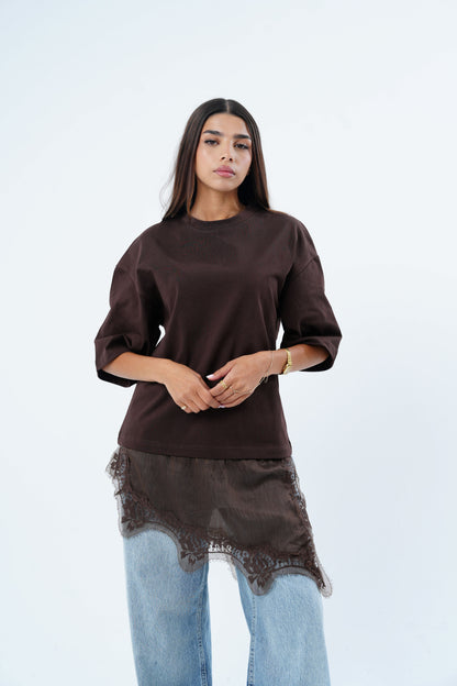 Lace Layer T-Shirt