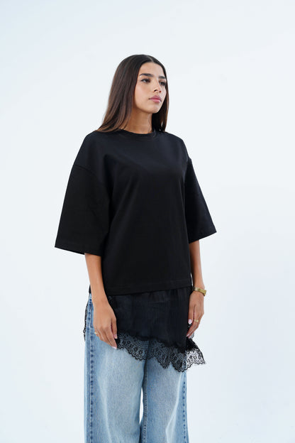 Lace Layer T-Shirt