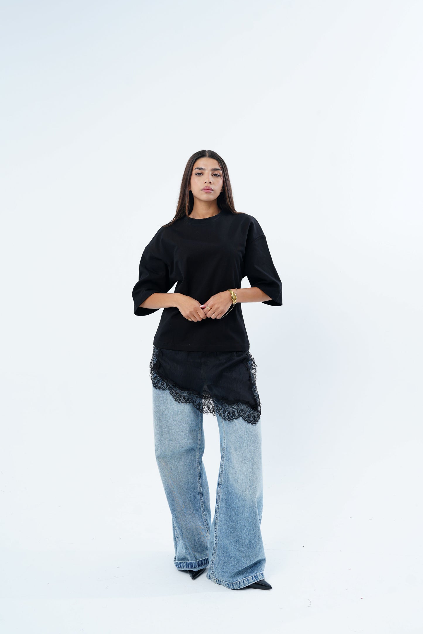 Lace Layer T-Shirt